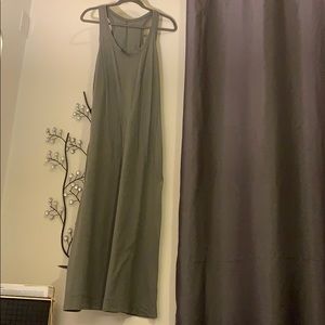 NY & Company Racerback Army Green Maxi